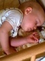 Jannik (zehn Monate): Noch schläft er.